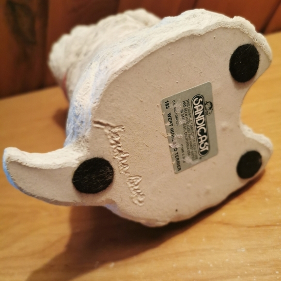 Sandicast Westie White Highland White Terrier Figurine - Picture 5 of 6